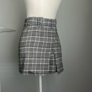 Black and white skirt